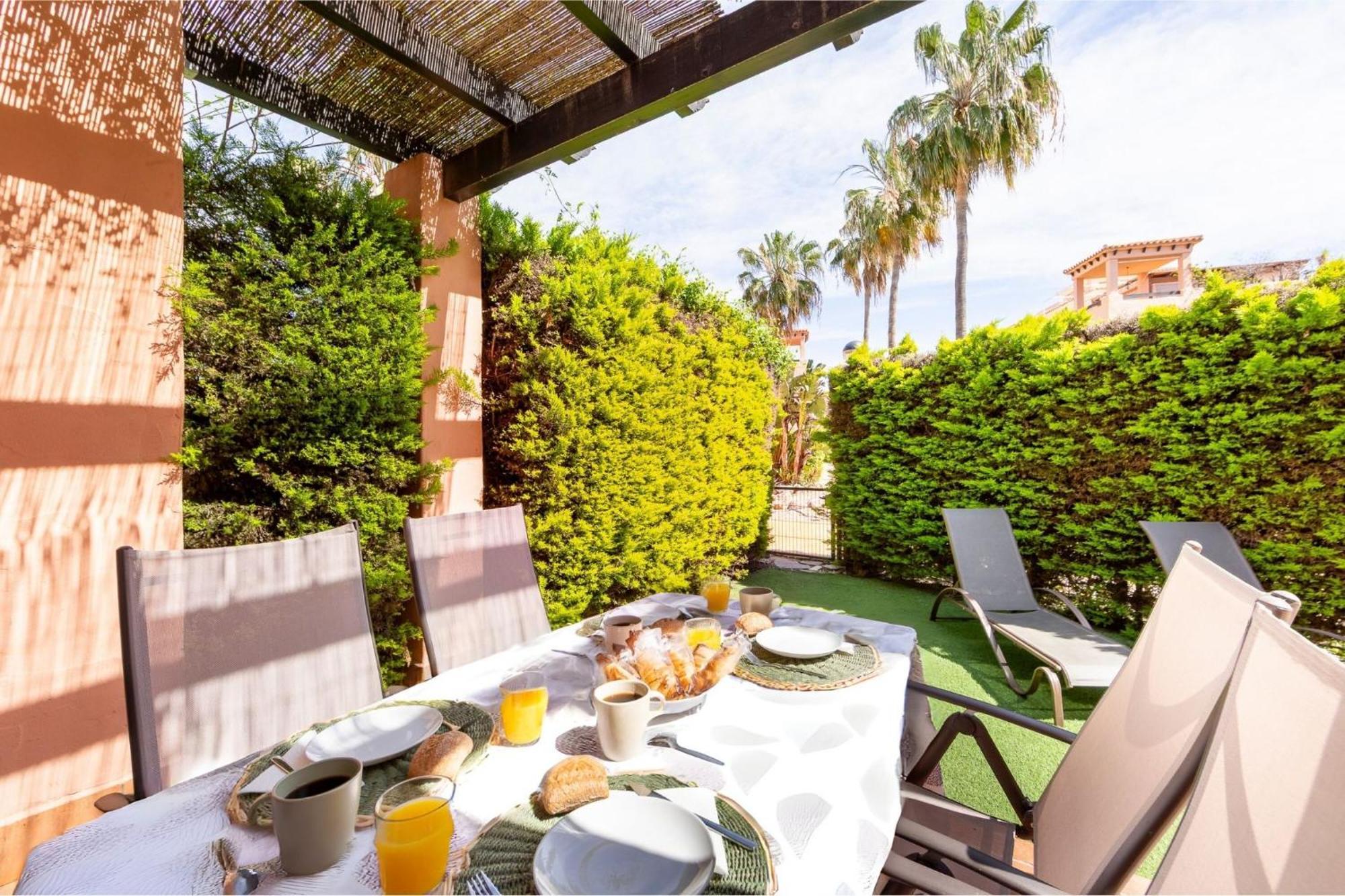 Jardin Privado # Netflix # Playa A 8Min # Wifi # Familia # Apartamento Vera Buitenkant foto